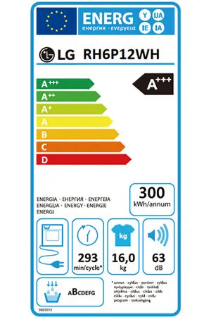 Sèche-linge Lg RH6P12WH Lg