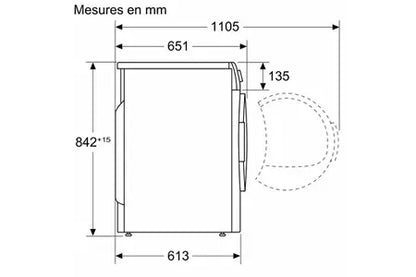 Sèche-linge Siemens WT45G429FF Siemens