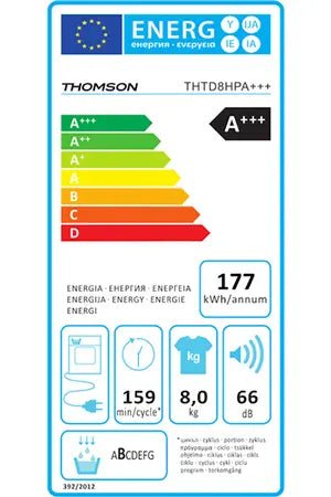 Sèche-linge Thomson THTD8HPA Thomson