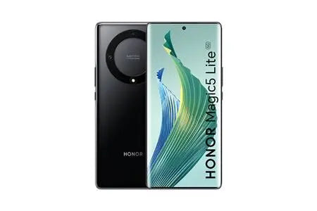 Smartphone Honor Pack Magic5 Lite 128go Noir 5g + Earbuds X3 Blanc Honor