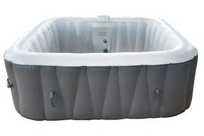 Spa gonflable GENERIQUE  Sunspa carré 6 personnes Bandeau LED inclus 185 x 185 cm Noir Sunspa