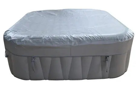 Spa gonflable GENERIQUE  Sunspa carré 6 personnes Bandeau LED inclus 185 x 185 cm Noir Sunspa